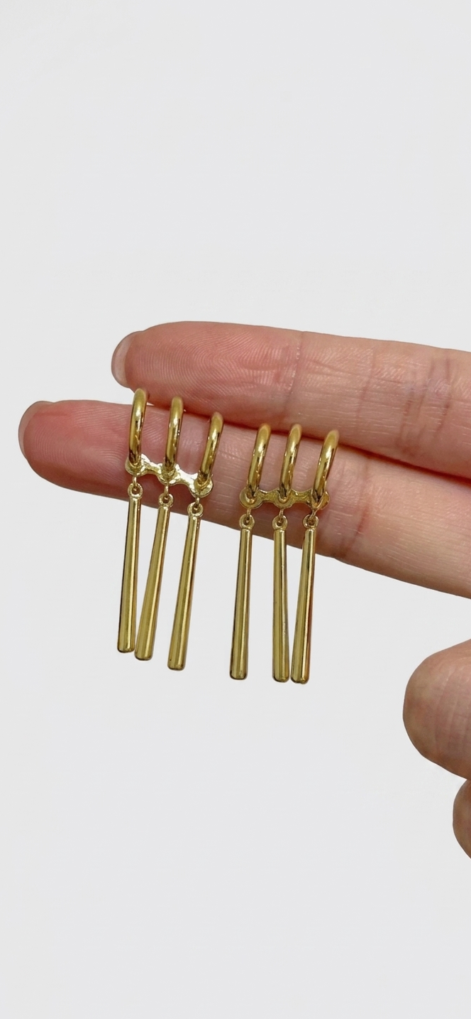 SHR - Handmade Zoro Inspired Earrings