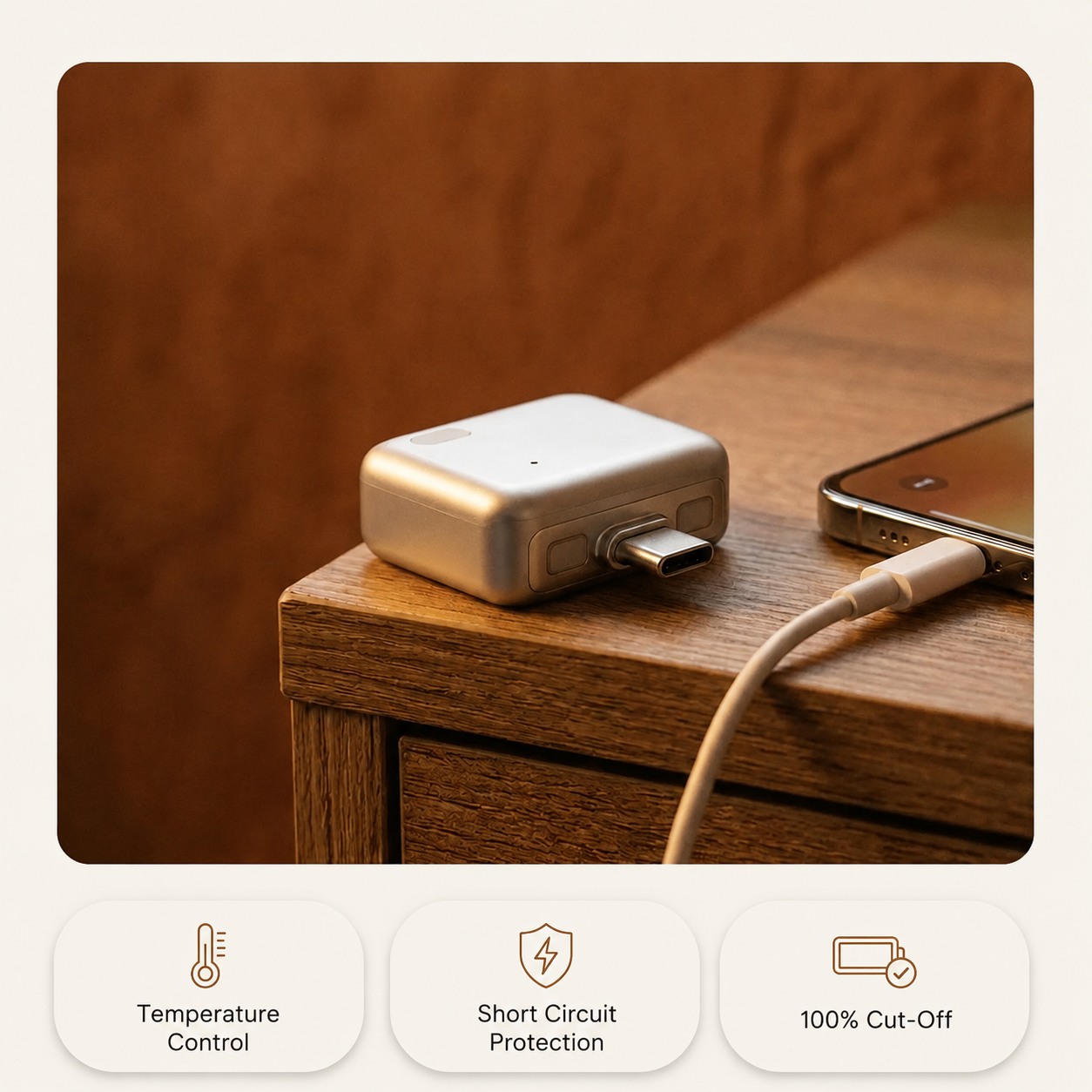 Premium Safety Charging Adapter
