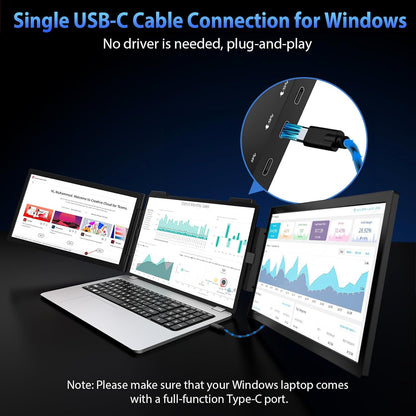 14-inch Dual Screen Portable Monitor Pro