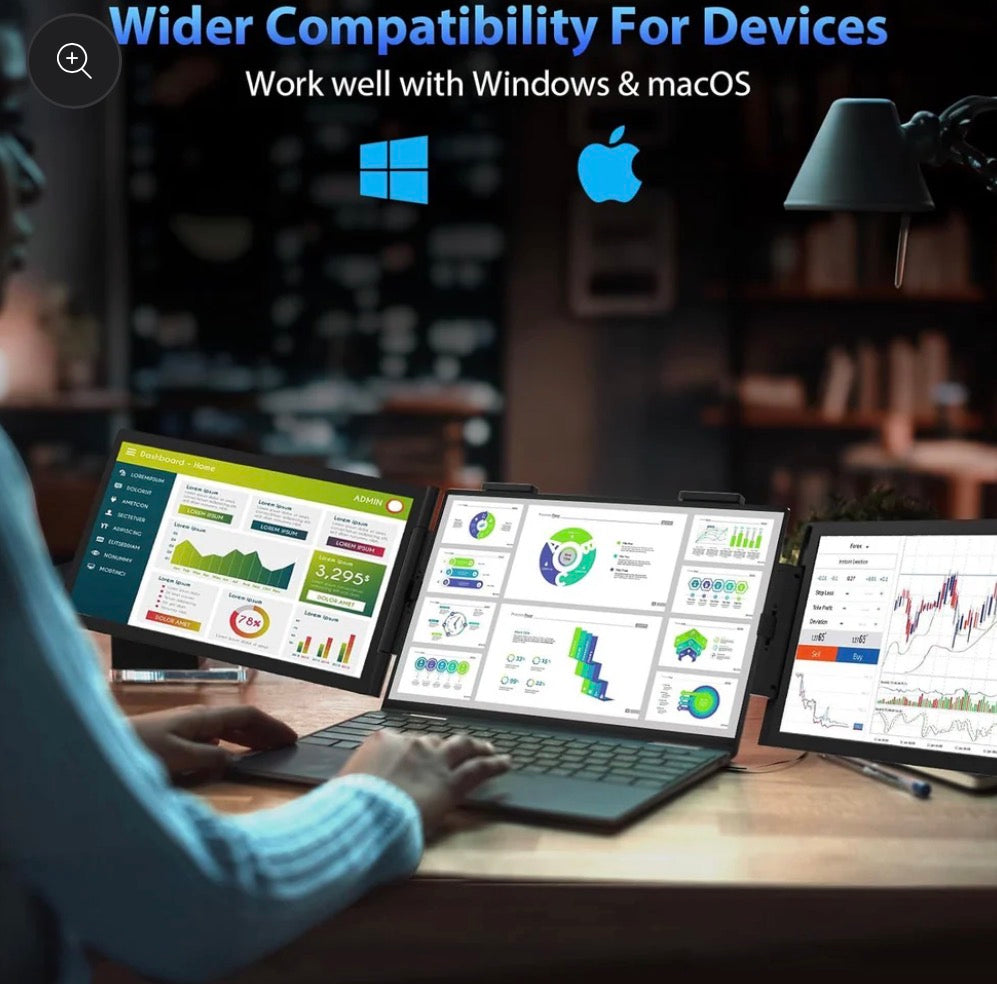 14-inch Dual Screen Portable Monitor Pro