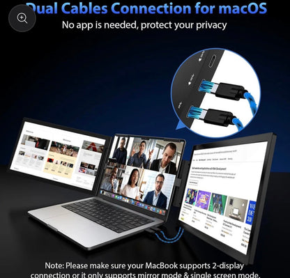 14-inch Dual Screen Portable Monitor Pro